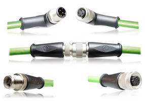 M12 Circulator Connectors is available with screw locking.