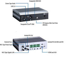 Embedded Fanless Railway PC carries EN50155 certification.