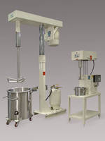 High Viscosity Dispersers mix heavy pastes, viscous liquids.