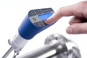 Insertion Meter comes with or without data logger.