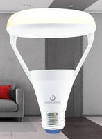 Dimmable LED Lamp operates with 81 lm/W efficacy.