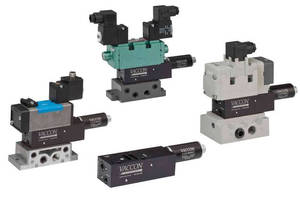 Venturi Vacuum Pumps integrate with ISO 5599/1 valves.