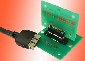 18-Position I/O Docking Connector supports 20,000 mating cycles.