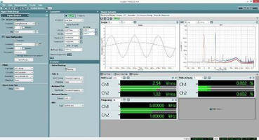 Audio Test Software increases multichannel input bandwidth.