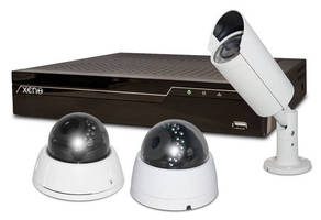 IP Cameras and NVR target entrance applications.