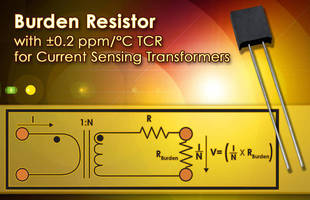 Through-Hole Resistor targets current sensing transformers.