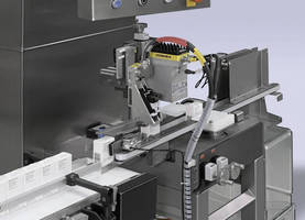 Labeler/Printer enhances pharmaceutical packaging serialization.