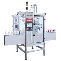 Shrink Sleeve Applicator processes 400 units per minute.