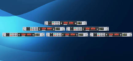 Programmable DC Power Supplies range from 1.5-6 kW.