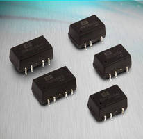 Isolated SMD DC/DC Converters support temperatures to +105