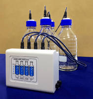 Sonic Sensor System measures HPLC reservoir levels.