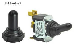 Toggle Switch Hexboot protects Against Elements.