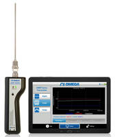 Handheld Bluetooth Transmitter logs up to 10 samples/sec.