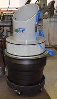 Larger Parts Cleaning Unit is pneumatically driven.