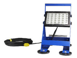 Pedestal Mount LED Work Light illuminates 18,000 sq-ft.