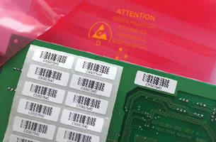 Anti-Static PCB Labels help protect electronic devices.