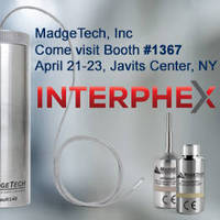 MadgeTech to Reveal New Sterilization Data Logging System at Interphex 2015
