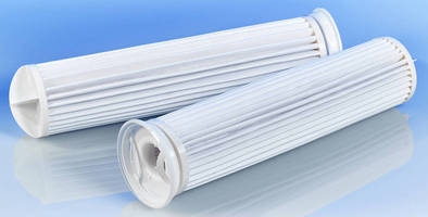 Pleated Filter Bags offer retention rates from 1-50 µm.