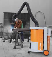 Mobile Extraction and Filter Unit operates contamination-free.