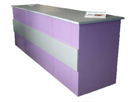 Counter/Storage Combination features multi-use top.
