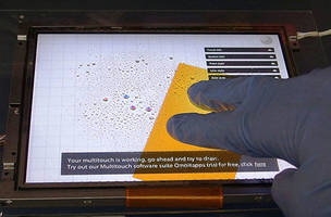 Multi-Touch Gesture-Capable XGA LCD supports wet/gloved operation.