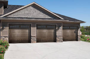 Residential Garage Door features insulated design.