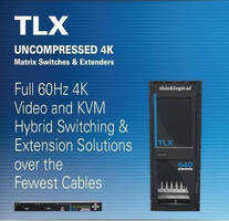 Thinklogical's New TLX Series Matrix Switches and Extenders to Make U.S. Debut at NAB Show 2015