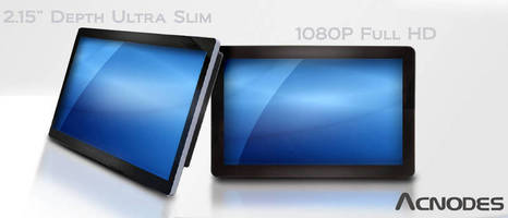 Fanless Multi-Touch Panel PC delivers peripheral connectivity.