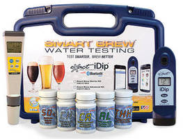 Testing Kits measure craft brewer's water quality.