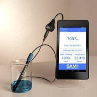 Water Quality Meter uses Android app.
