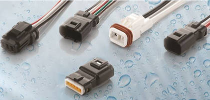 In-Line and Wire-to-Board Connectors are built to IP67 standards.