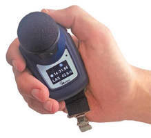 Shoulder-Mounted Noise Dosimeter features Bluetooth connectivity.