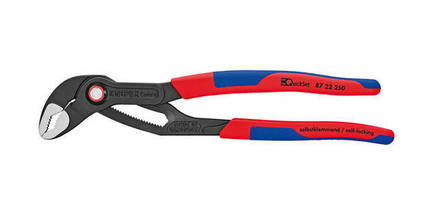 Pliers (10 in.) feature fast-adjusting locking system.