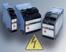 Universal Signal Isolators accept voltages up to 3,600 Vdc.