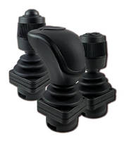 Finger Operated Joysticks offer CANbus and CANopen options.