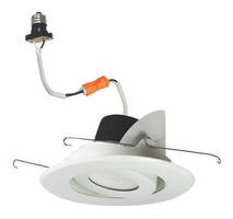 Adjustable 5 in. LED Downlight creates various visual effects.