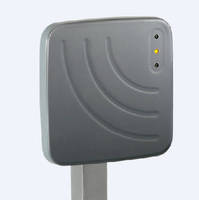 Long Range RFID Reader operates at vehicle entry checkpoints.