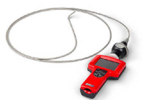 Articulating Video Borescope utilizes metal-braided probes.