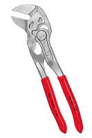 Combination Tool pairs functionality of pliers and wrench.