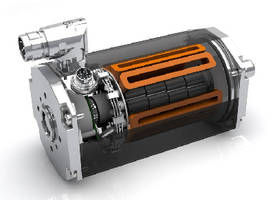 Rotary Brushless DC Motor provides over 90% efficiency.