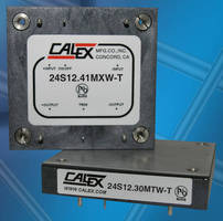 Half-Brick DC/DC Converters support extended operating range.