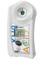 Pocket Refractometers measure both Brix and acidity.