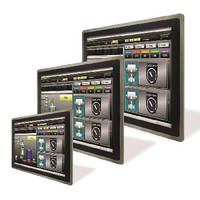 HMI Touch Panels support industrial process automation.