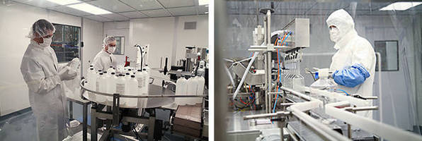 Cleanroom Sevices include aseptic manufacturing and repackaging.