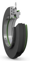 Labyrinth Cartridge Seal protects split block housed bearings.