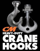 Heavy-Duty Crane Hooks handle up to 1,250 metric tons.