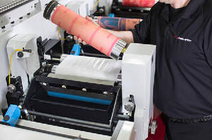 Printing Press adapts to virtually all plate tooling.