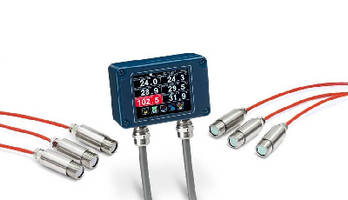 Pyrometer System supports multi-point temperature monitoring.