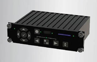 Rugged HD-SDI Video Recorder provides dual channels.