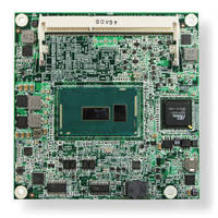 COM Express Compact Module leverages Intel Core i7-5650U CPU.